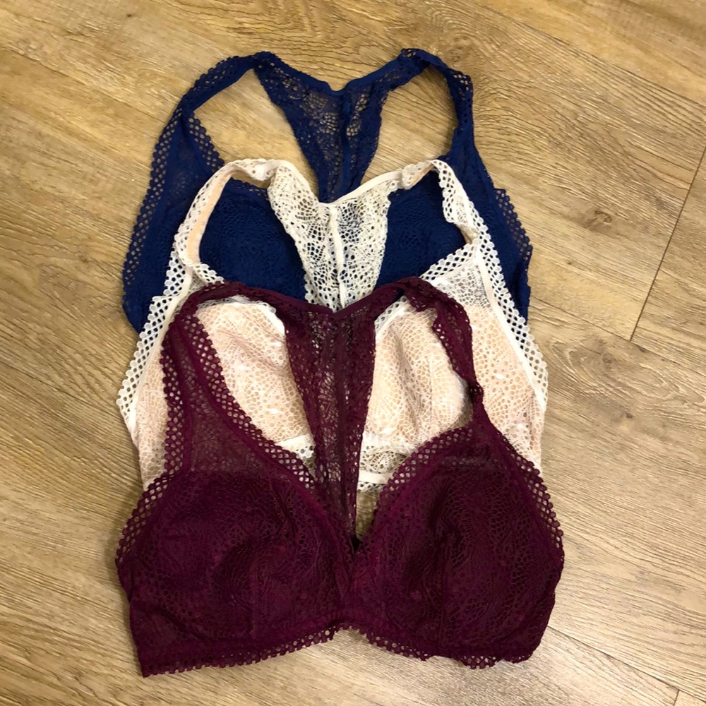 VS Lace Bralettes